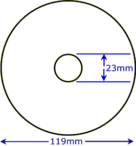 colour and black thermal re-transfer disc printing 