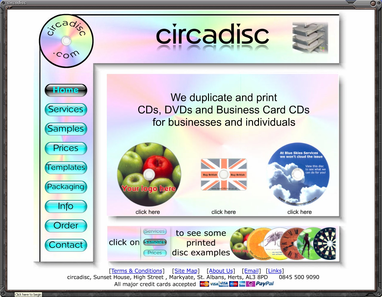 Example CD Presentation